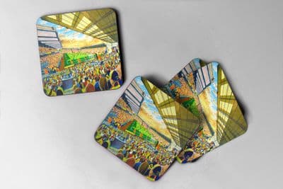 vicarage road Coaster set of four