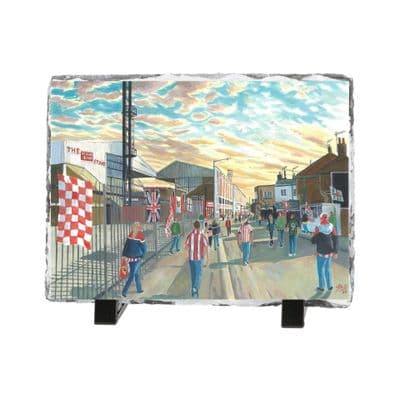 victoria ground GTM  slate print