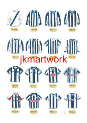 WBA shirts Print A3 Size