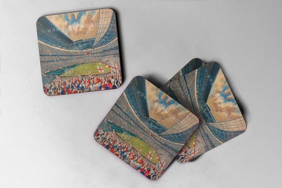 wembley Coaster set of four