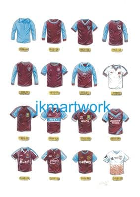 west ham shirts print