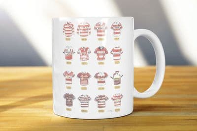 wigan  rugby shirts  mug