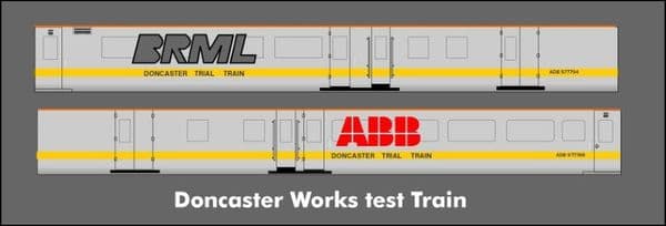 Doncaster Works Test Train
