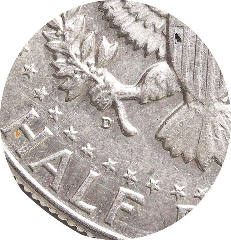 J F Kennedy Silver Half Dollar 1964