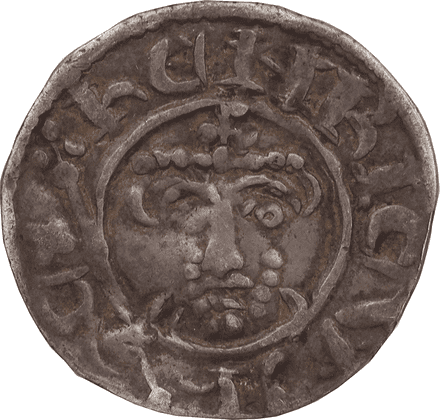 1189-1199 King Richard I Silver Penny