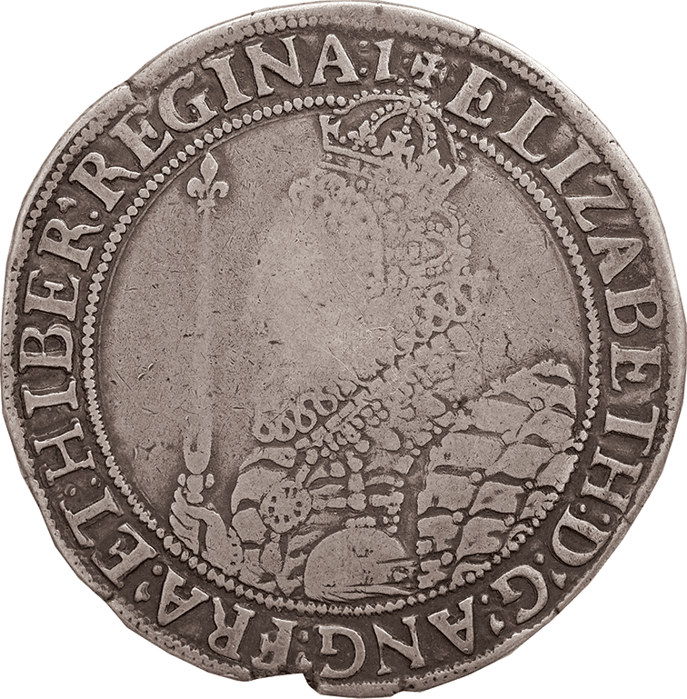 1558-1608 Elizabeth Silver Crown