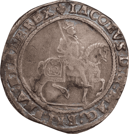 1603-1625 James I Halfcrown