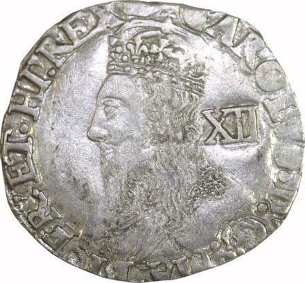 1625-49 Charles I Silver Shilling