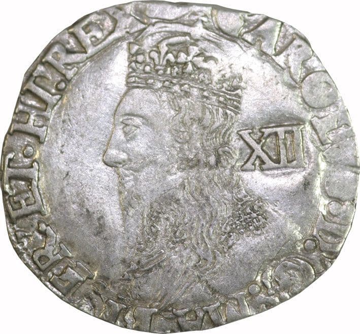 1625-49 Charles I Silver Shilling