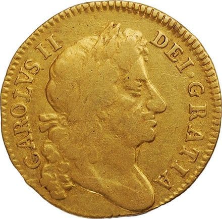 1679 Charles II Gold Guinea