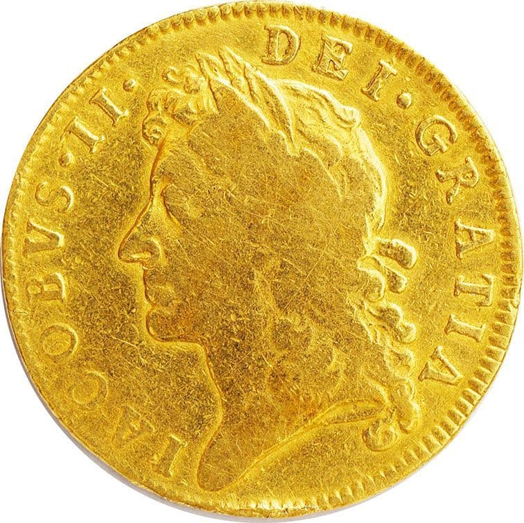 1685 James II Gold Guinea