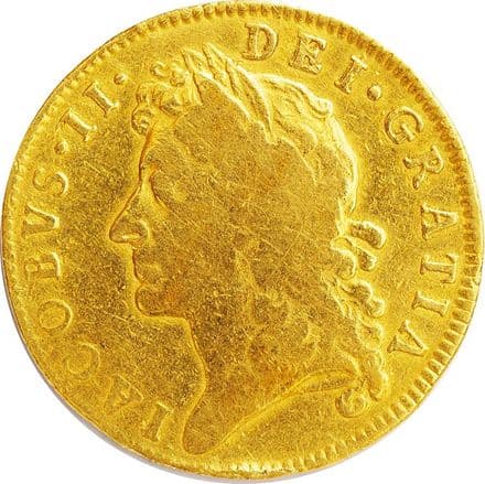 1685 James II Gold Guinea