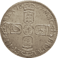 1697 William III Silver Sixpence