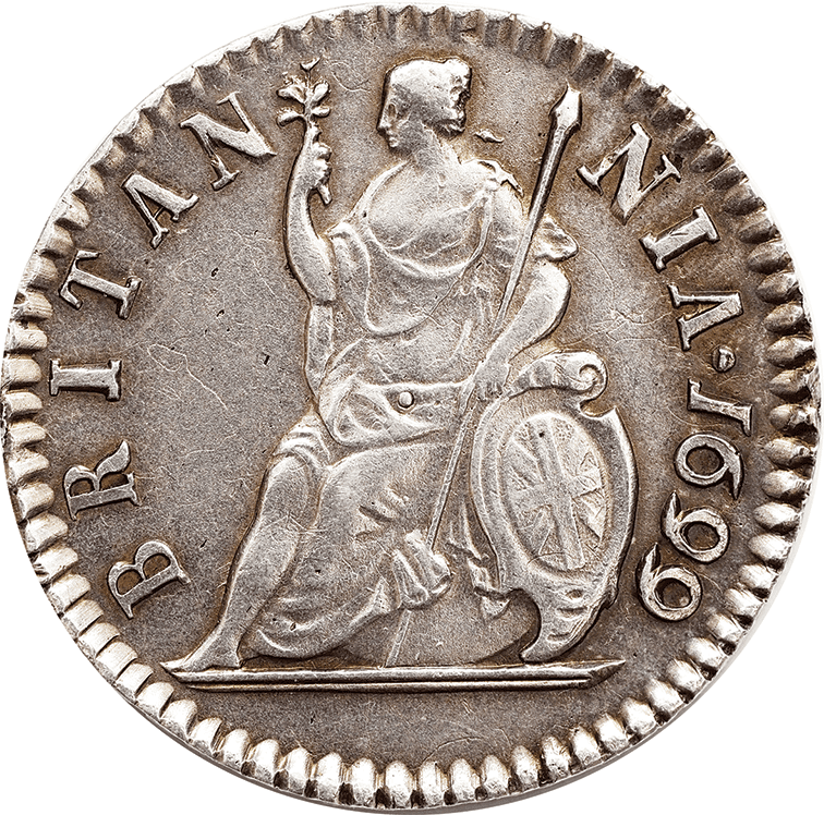 1699 William III Silver Pattern Farthing