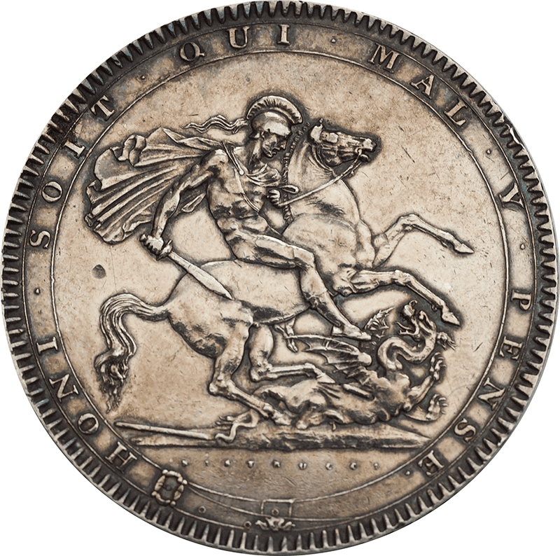 1818 George III Silver Crown
