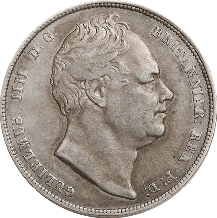 1834 William IV Silver Halfcrown