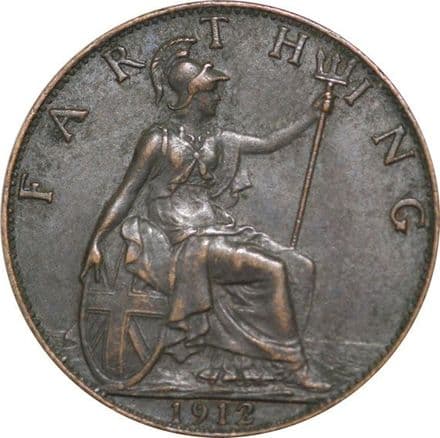 1912 George V Farthing