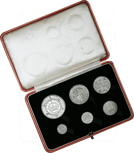 1927 Silver Proof Set of George V