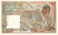 1957 Laos 100 Kip banknote