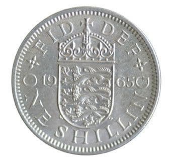 1965 Elizabeth II English Shilling