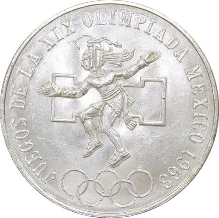 1968 Mexico Olympics 25 Peso