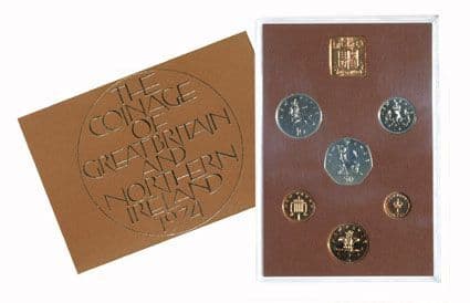 1974 Official Royal Mint Proof Set