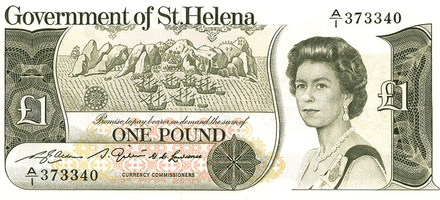 1979 St Helena 1 Pound(£1) Banknote