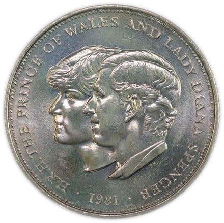 1981 - Charles and Diana Wedding 1981 Crown