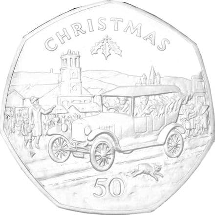 1983 Isle of Man Silver Proof Christmas 50p