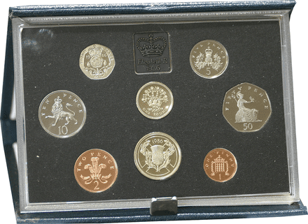 1986 Official Royal Mint Proof Set