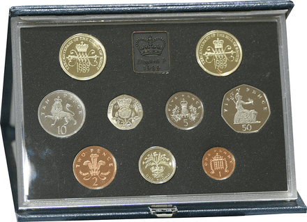 1989 Official Royal Mint Proof Set