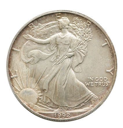 1992 1oz Silver US Eagle
