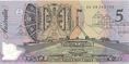 1992 Australian 5 Dollar ($5) banknote-Serial AA