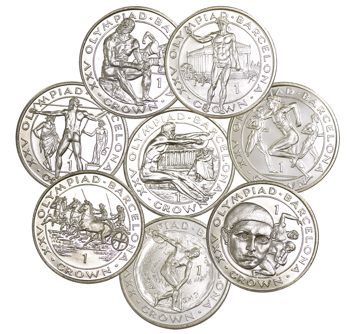 1992 Barcelona Olympic Crown sets