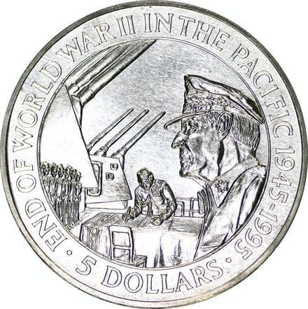 1995 Solomon Island End of W.W.II Crown