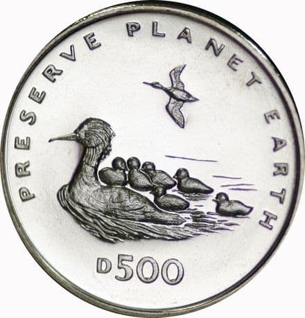 1996 Bosnia Goosander Duck Preserve Planet Earth Series