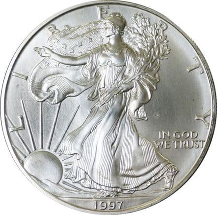 1997 1oz Silver US Eagle