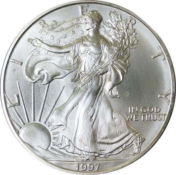 1997 1oz Silver US Eagle