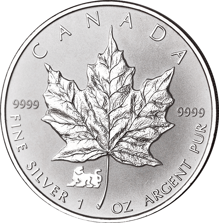 1998 1oz Candian Silver Maple