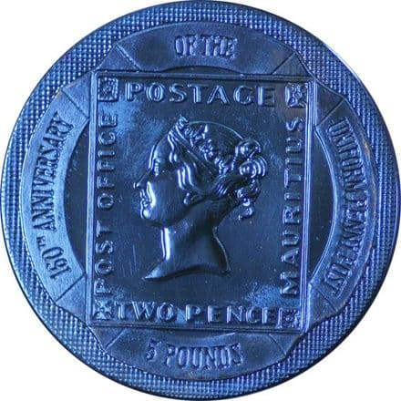 2000 Titanium Tuppenny Blue Coin from Pobjoy Mint