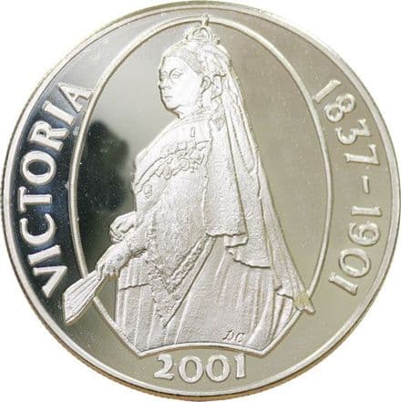 2001 Victoria crown from Tristain Da Cunha