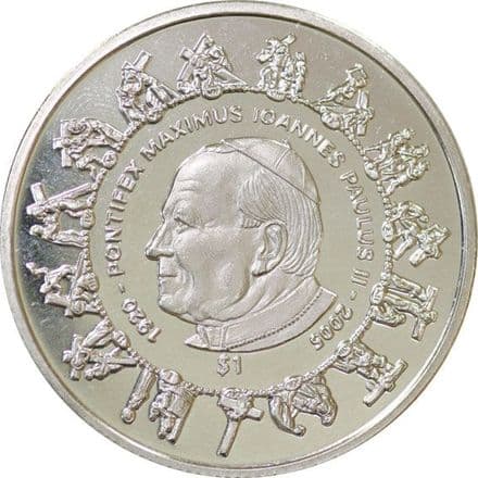2005 Pope John Paul II $1 Crown