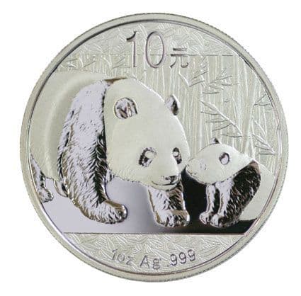 2011 Silver Bullion 1oz Panda