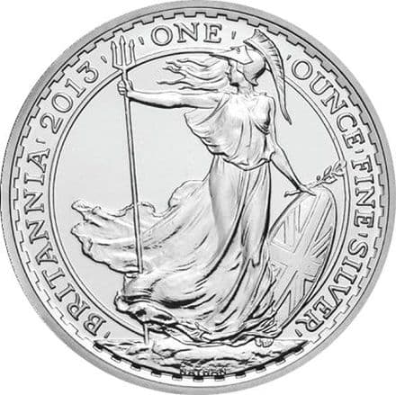 2013 1oz Silver Britannia Coin