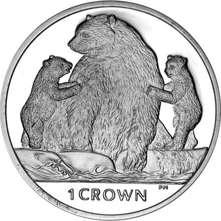 2013 Isle of Man Kermode Bear Crown