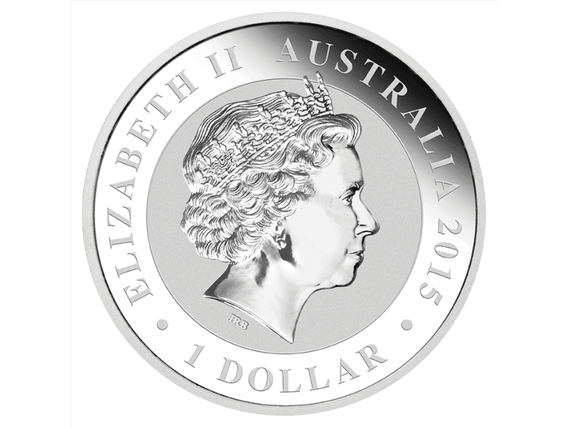 2015 1oz Australian Silver Kookaburra
