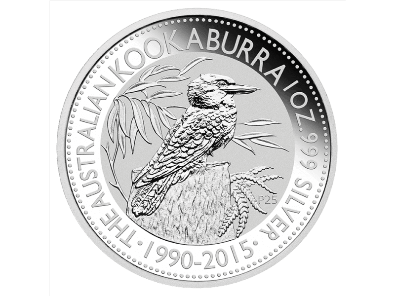 2015 1oz Australian Silver Kookaburra