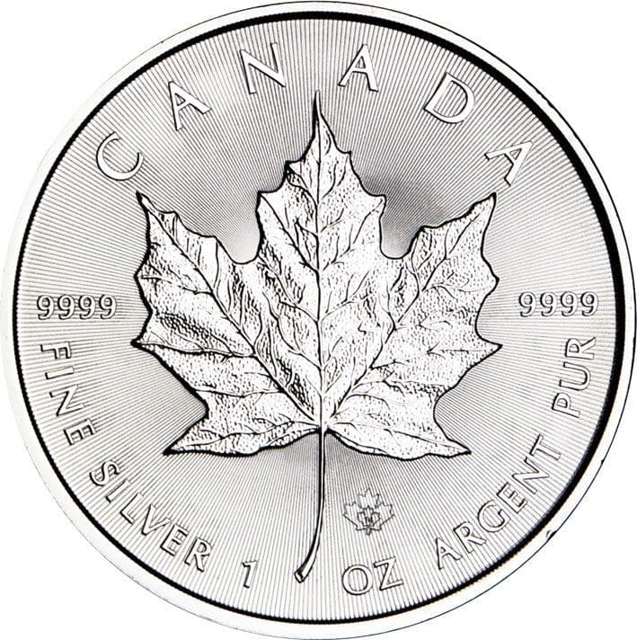 2015 Canadian Silver 1oz Bullion Maple