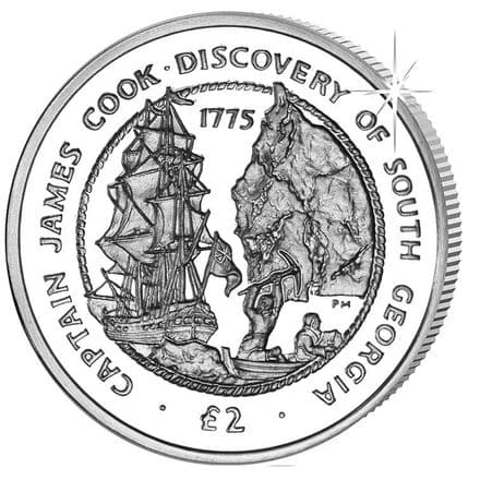 2015 Captain James Cook £2 South Georgia
