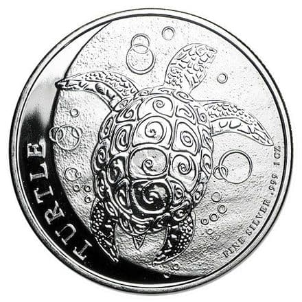 2016 Niue Hawksbill Turtle 1oz Silver Coin
